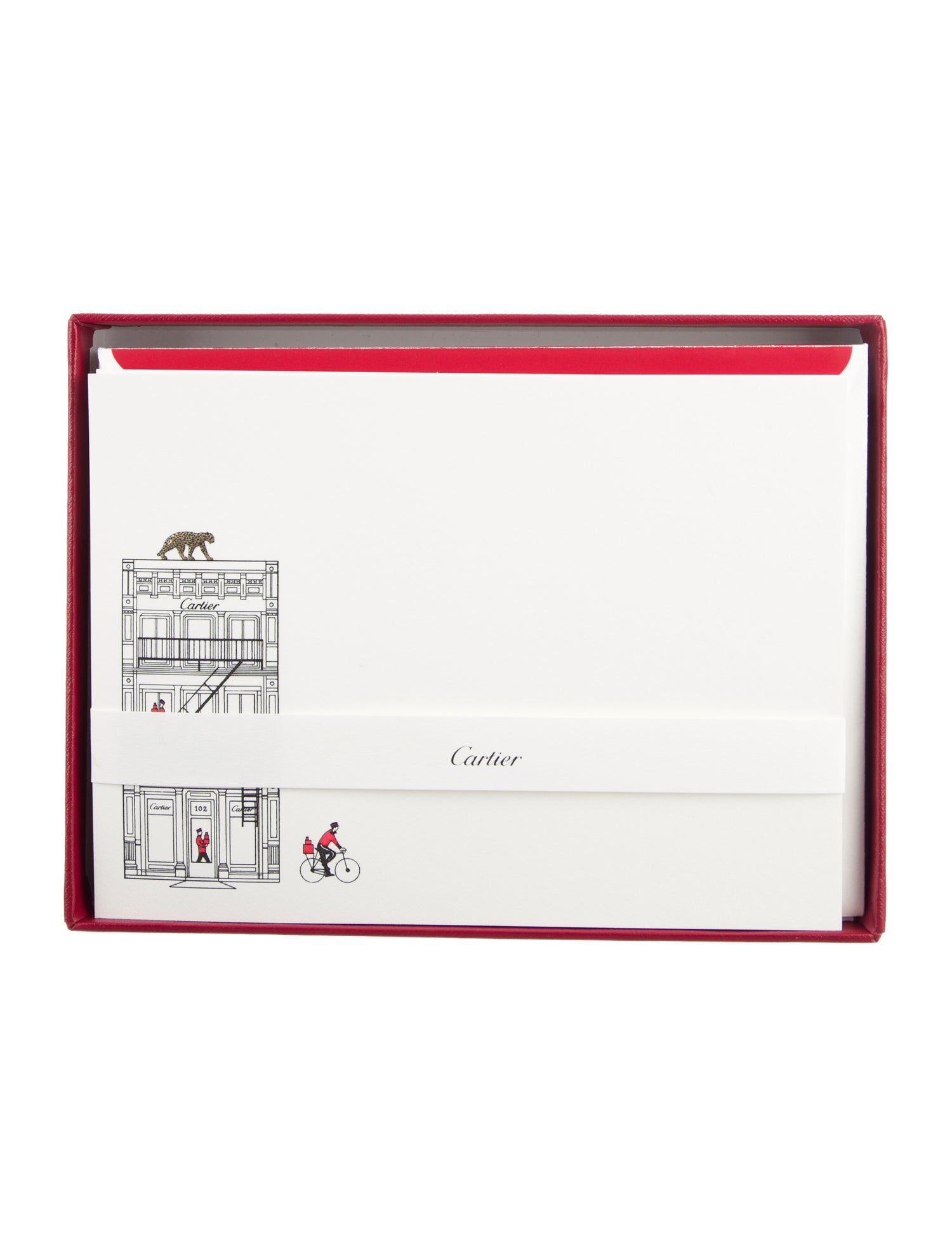 Cartier 21-Piece Stationery Card Set